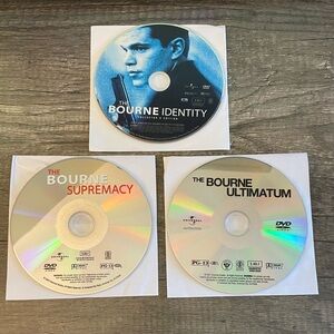 Jason Bourne Trilogy (DVD) - The Bourne Identity, Supremacy, Ultimatum